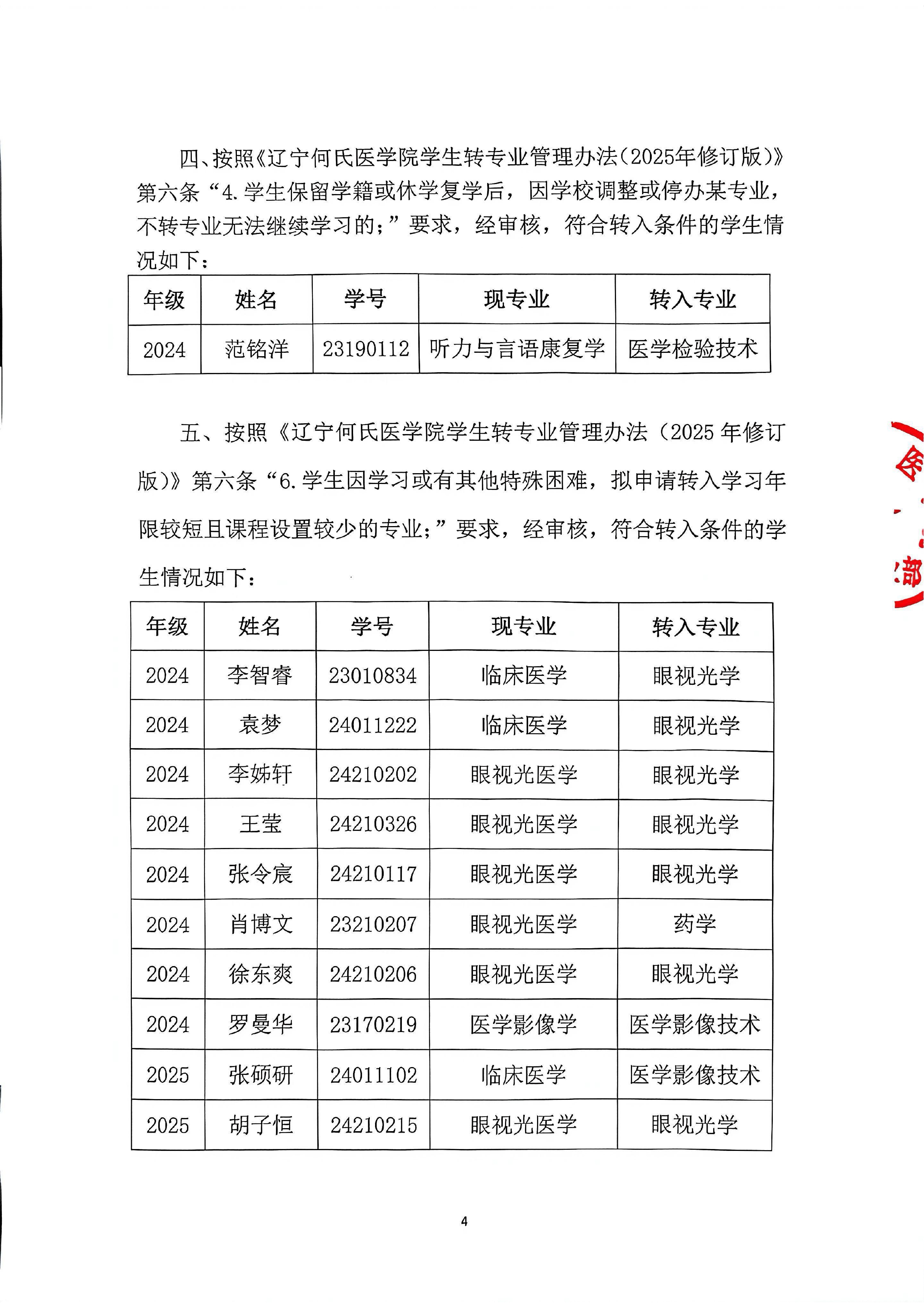 辽宁何氏医学院2025-2026学年下学期学生专业调整结果公示_page-0004.jpg